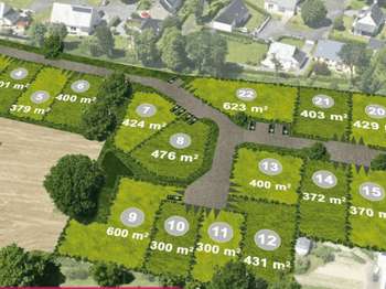 Vente Terrain 371 m&sup2;Péaule