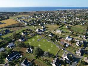 Vente Terrain 727 m&sup2;Penmarch