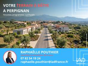 Vente Terrain 321 m&sup2;Perpignan