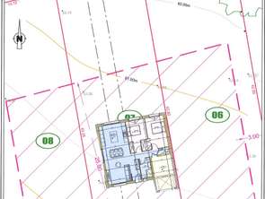 Vente Terrain 560 m&sup2;Pipriac