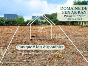 Vente Terrain 538 m&sup2;Piriac-sur-Mer