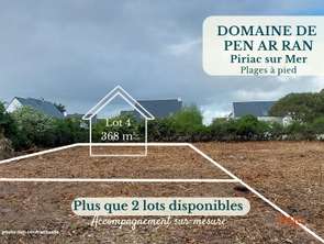 Vente Terrain 368 m&sup2;Piriac-sur-Mer
