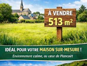 Vente Terrain 513 m&sup2;Plancoët