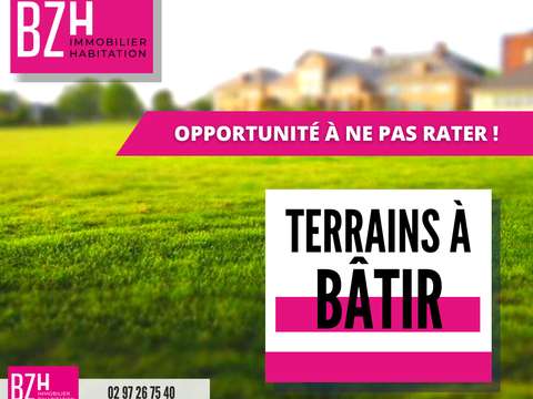 Vente de terrain Plaudren 56