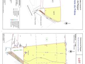 Vente Terrain 1052 m&sup2;Plerguer