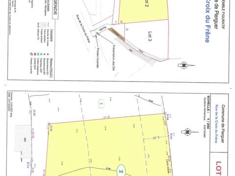 Vente de terrain
