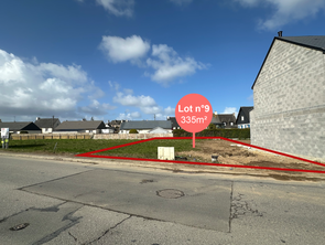 Vente Terrain 335 m&sup2;Pleurtuit