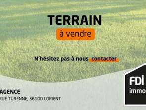 Vente Terrain 1250 m&sup2;Ploemeur