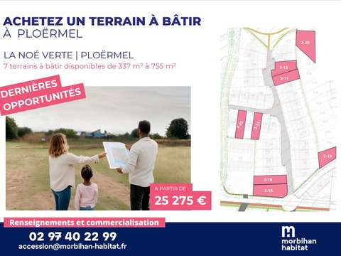 Vente de terrain