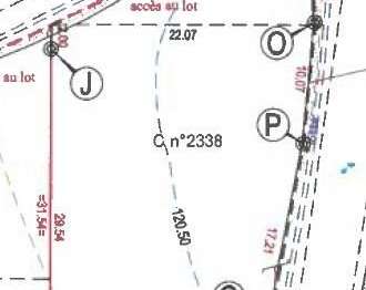 Vente de terrain