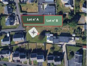 Vente Terrain 445 m&sup2;Ploufragan