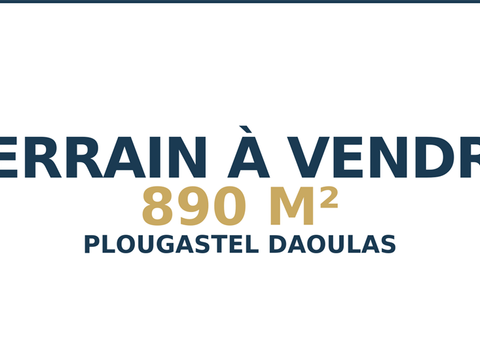 Vente de terrain Plougastel-Daoulas 29