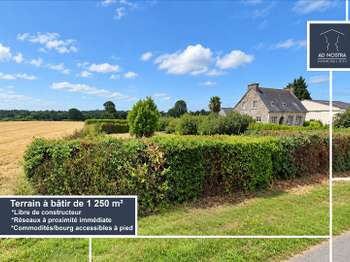 Vente Terrain 1250 m&sup2;Plougourvest
