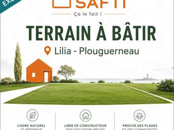 Vente Terrain 545 m&sup2;Plouguerneau