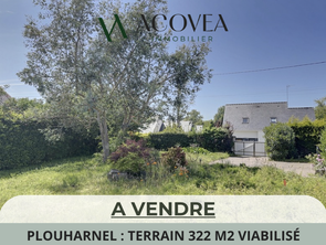 Vente Terrain 322 m&sup2;Plouharnel