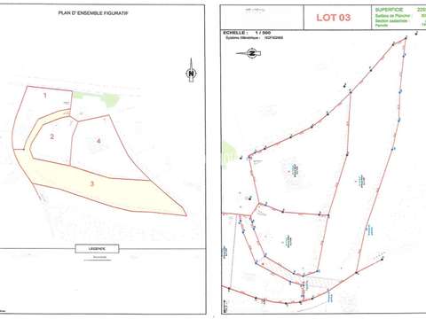 Vente de terrain