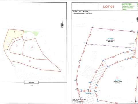 Vente de terrain