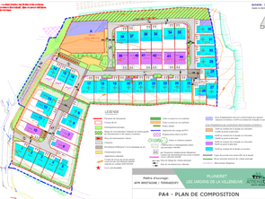 Vente Terrain 292 m&sup2;Pluneret