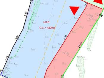 Vente Terrain 400 m&sup2;Pluneret
