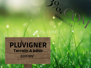 Vente Terrain 1111 m&sup2;Pluvigner