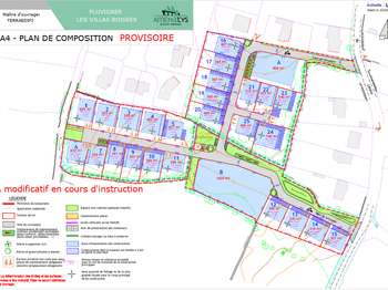 Vente Terrain 465 m&sup2;Pluvigner