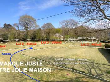Vente Terrain 420 m&sup2;Pluvigner