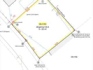 Vente de terrain