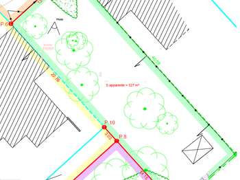 Vente Terrain 527 m&sup2;Pont-Saint-Martin