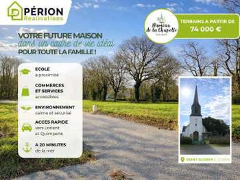 Vente Terrain 322 m&sup2;Pont-Scorff