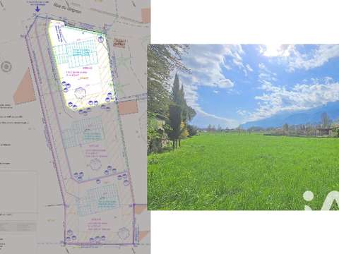 Vente de terrain Pontcharra 38