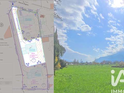 Vente de terrain Pontcharra 38
