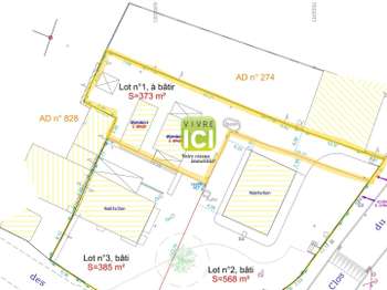 Vente Terrain 373 m&sup2;Pontchâteau