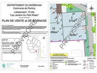 Vente de terrain