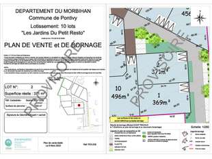 Photo Vente de terrain Pontivy
