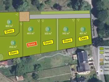 Vente Terrain 401 m&sup2;Pontivy Centre Ville