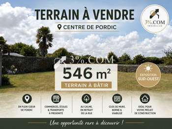 Vente Terrain 546 m&sup2;Pordic