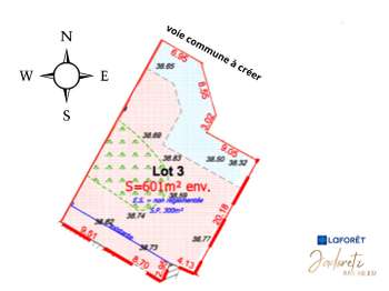 Vente de terrain Pornic 44