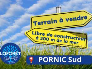 Vente Terrain 601 m&sup2;Pornic
