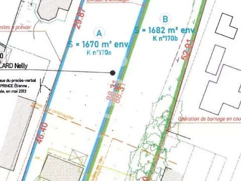 Vente de terrain