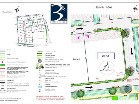 Vente de terrain