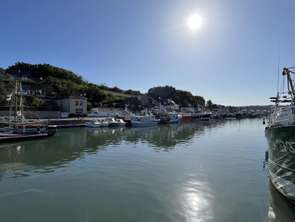 Vente Terrain 235 m&sup2;Port-en-Bessin-Huppain