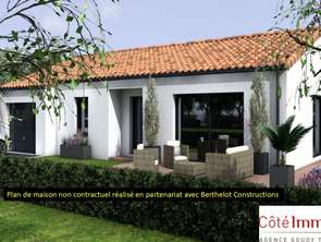 Vente Terrain 669 m&sup2;Préfailles