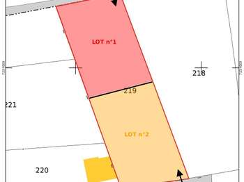 Vente Terrain 2091 m&sup2;Primelin