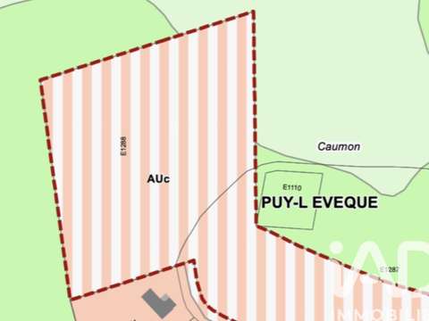 Vente de terrain Puy-l'Évêque 46