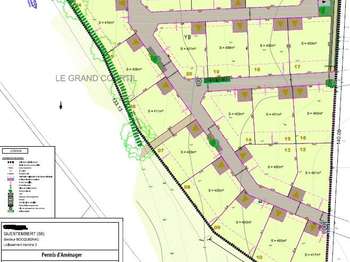 Vente Terrain 400 m&sup2;Questembert