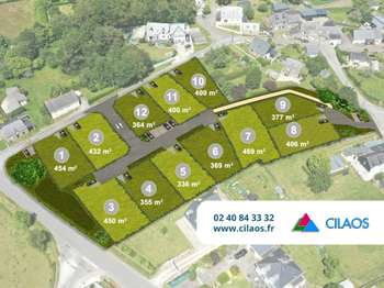 Vente Terrain 336 m&sup2;Questembert
