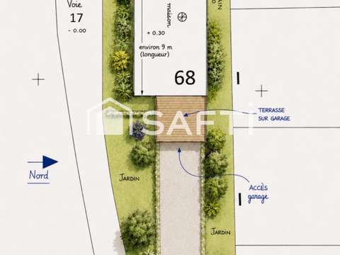 Vente de terrain Quimper Braden - Kergoat - Kervir 29
