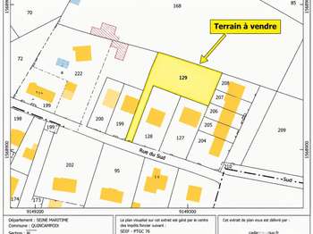 Vente Terrain 951 m&sup2;Quincampoix