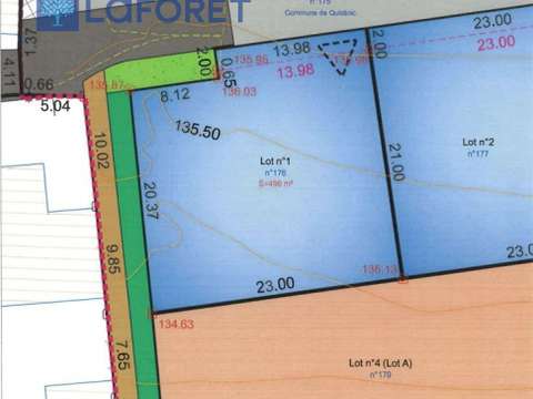 Vente de terrain Quistinic 56