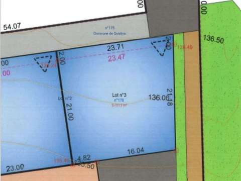 Vente de terrain Quistinic 56